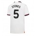 Günstige Manchester City John Stones #5 Auswärts Fussballtrikot 2023-24 Kurzarm